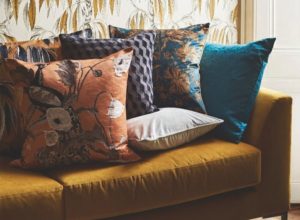 Sofa and cushions from John Lewis