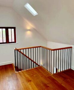 Interior of top floor