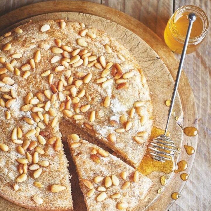 greek-honey-pine-nut-cake